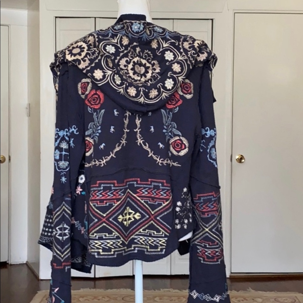 Johnny Was Spleo Patchwork Cardigan - image 4